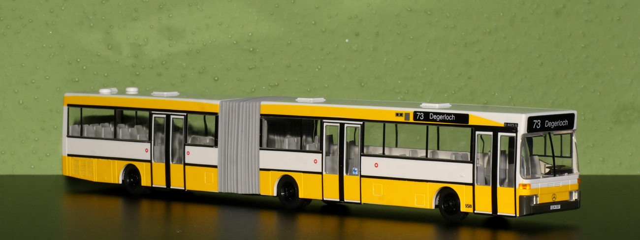 Stuttgart, Mercedes-Benz O405G # 7307; Bus models