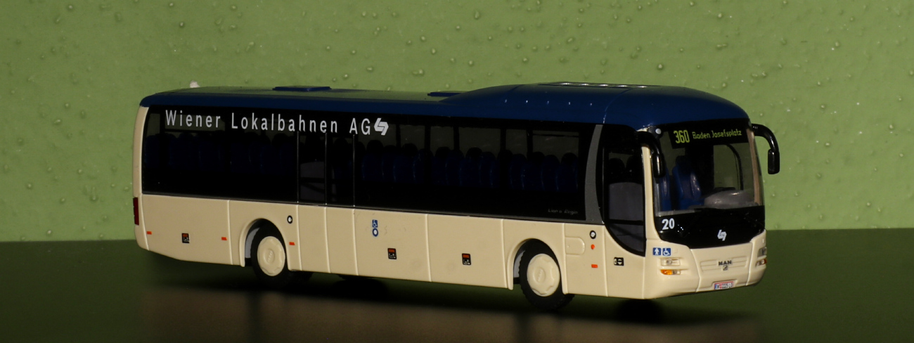 Wien, MAN R12 Lion's Regio ÜL324 # 20; Bus models