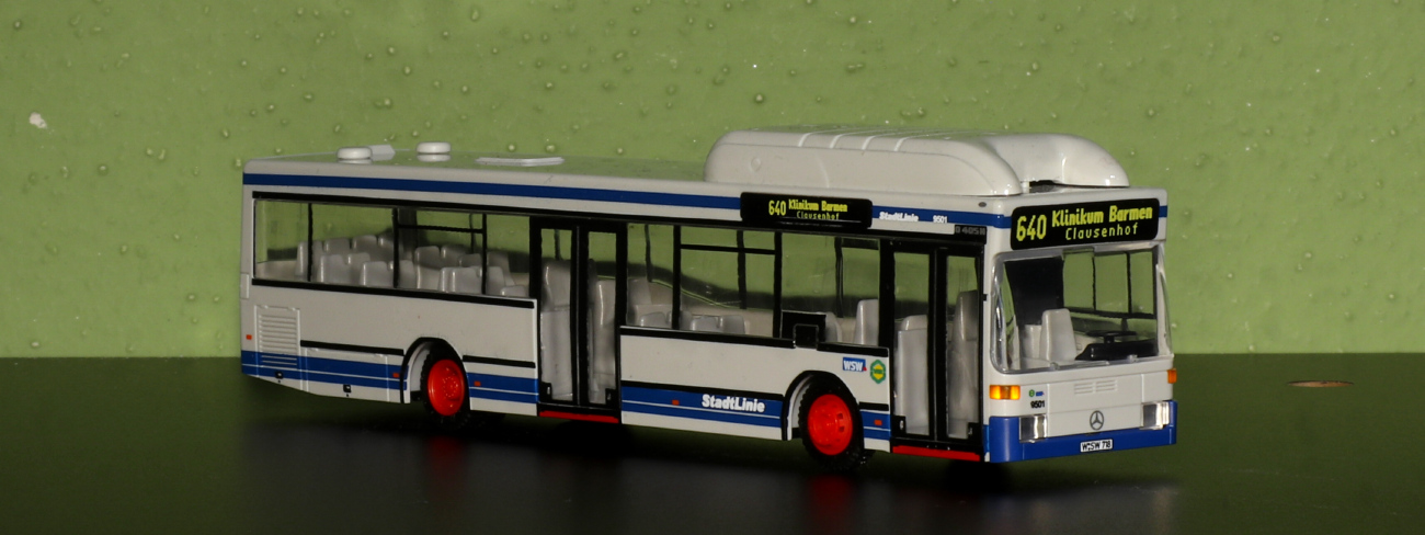 Wuppertal, Mercedes-Benz O405N2 CNG № 9501; Bus models