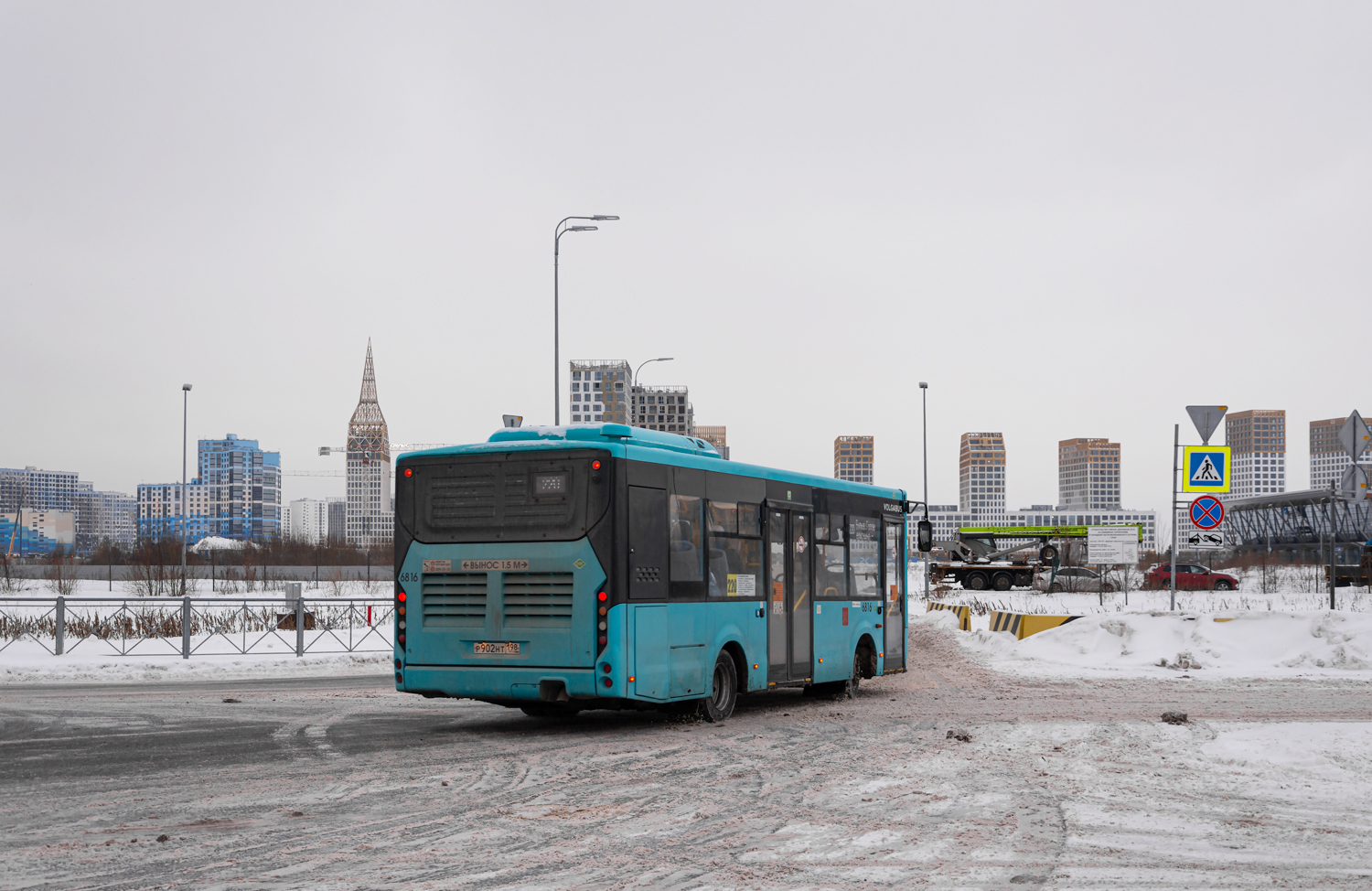 Санкт-Петербург, Volgabus-4298.G4 (LNG) № 6816
