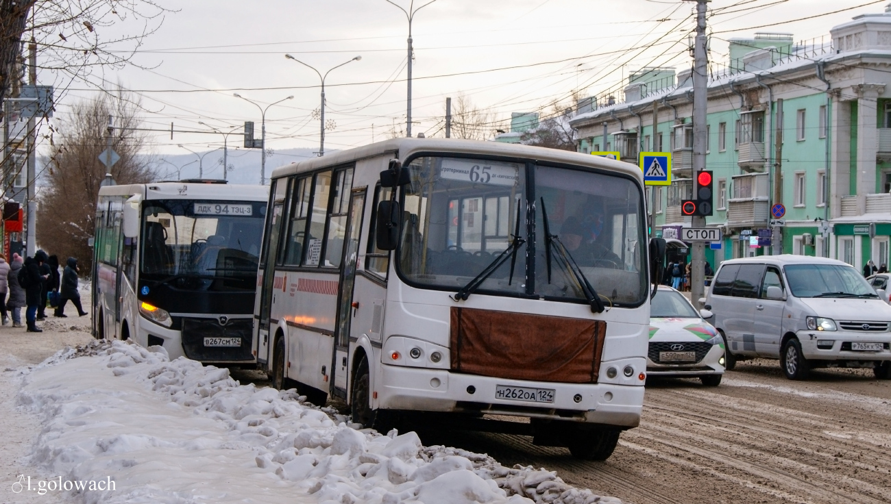 Krasnoyarsk, PAZ-320412-05 (3204CE, CR) # Н 262 ОА 124