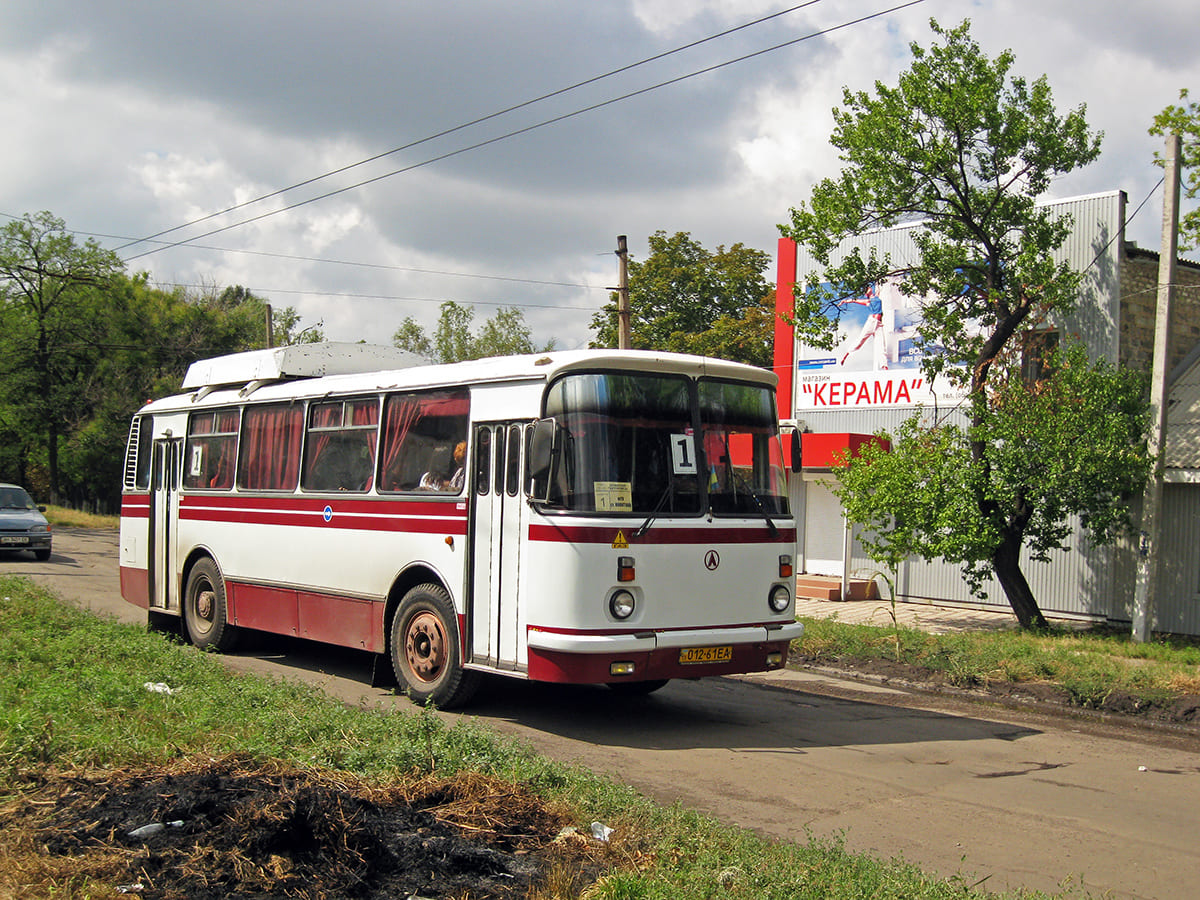 Gorlovka, LAZ-695НГ nr. 012-61 ЕА