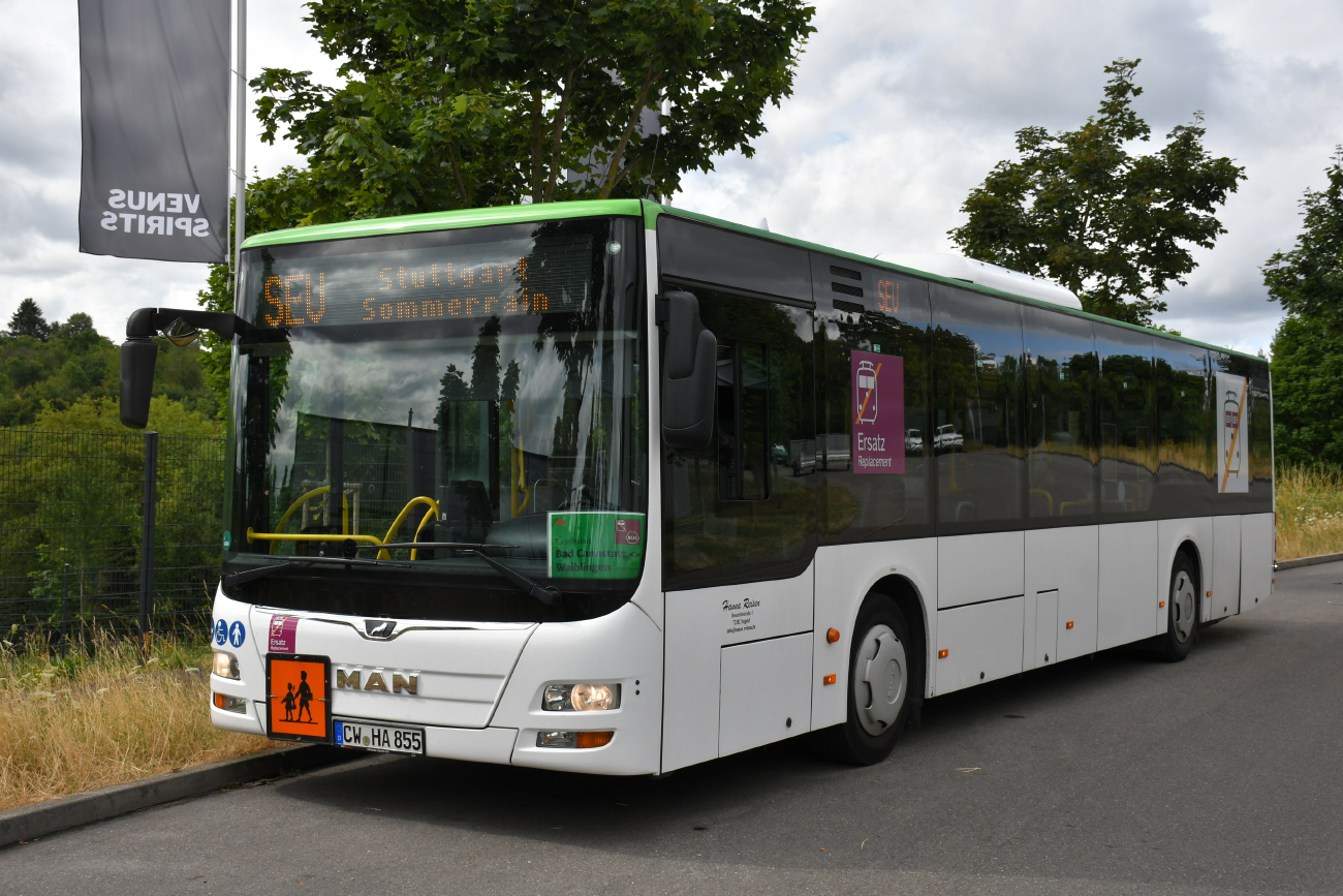 Кальв, MAN A21 Lion's City NL363 № CW-HA 855; Штутгарт — EV Digitaler Knoten Stuttgart — 2023