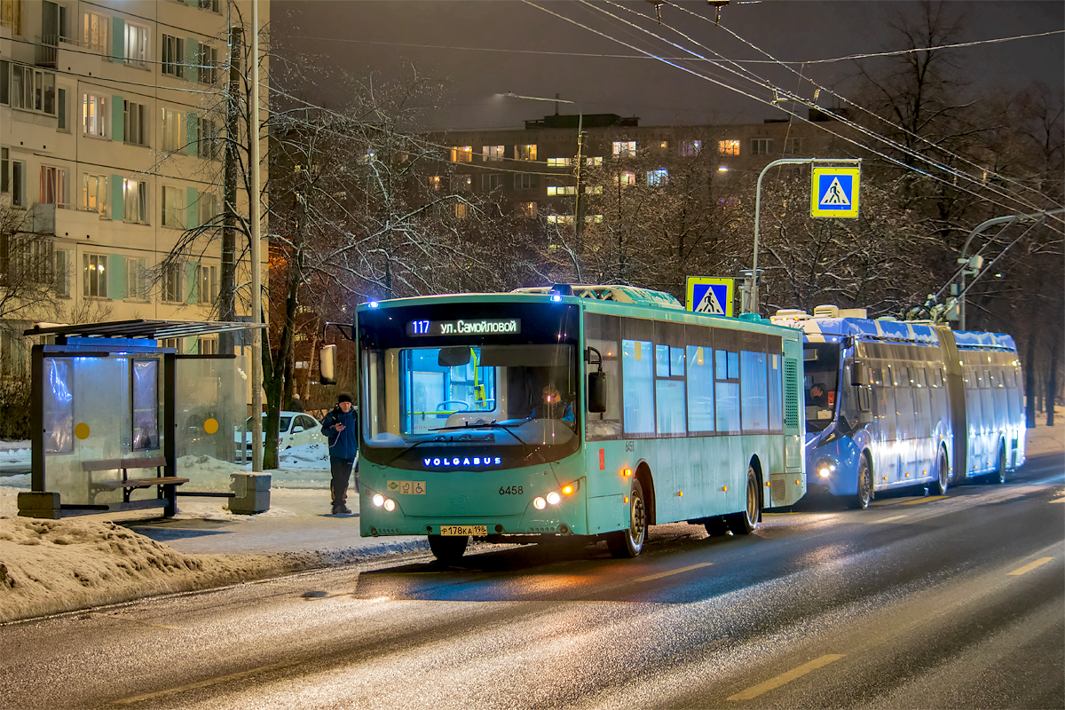 Saint Petersburg, Volgabus-5270.G4 (LNG) № 6458