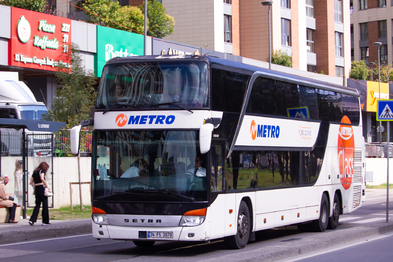 Istanbul, Setra S431DT № 34 FS 3070