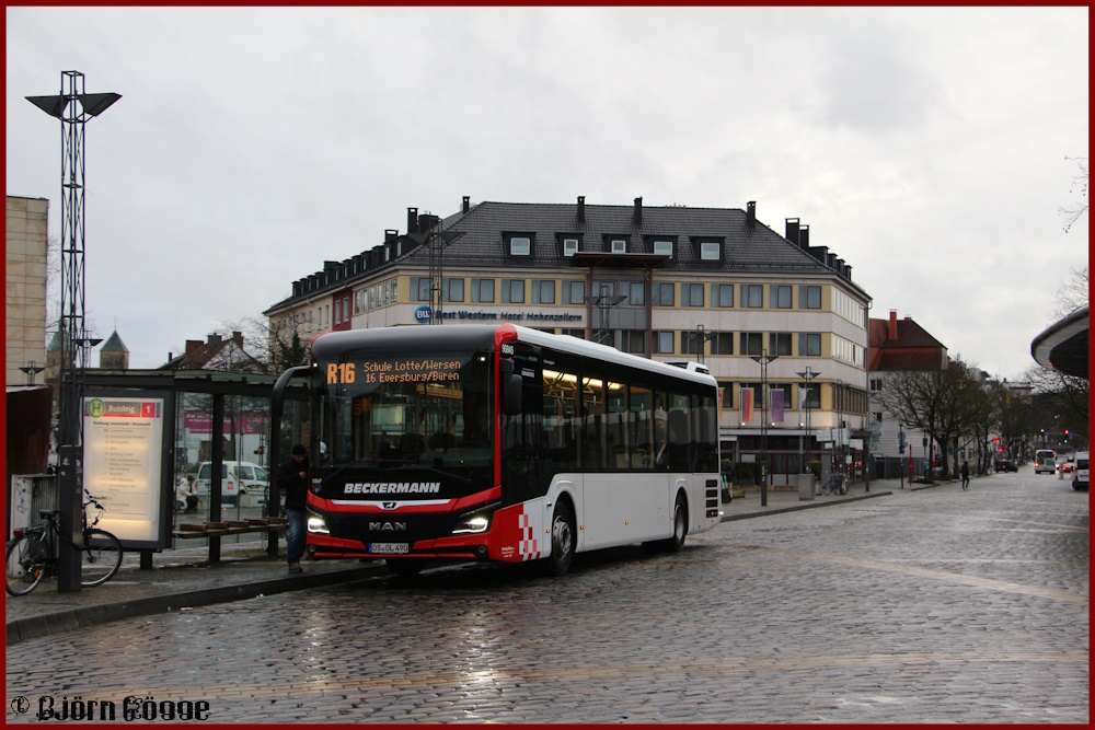 Osnabrück, MAN 32C Lion's Intercity LE*** EfficientHybrid # 845