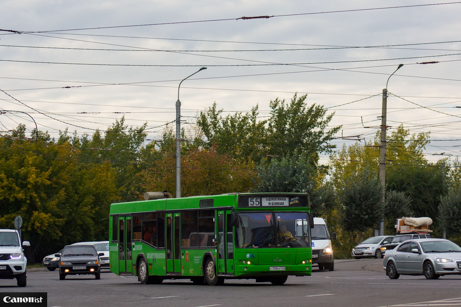 Krasnoyarsk, MAZ-103.476 № С 758 ЕР 124