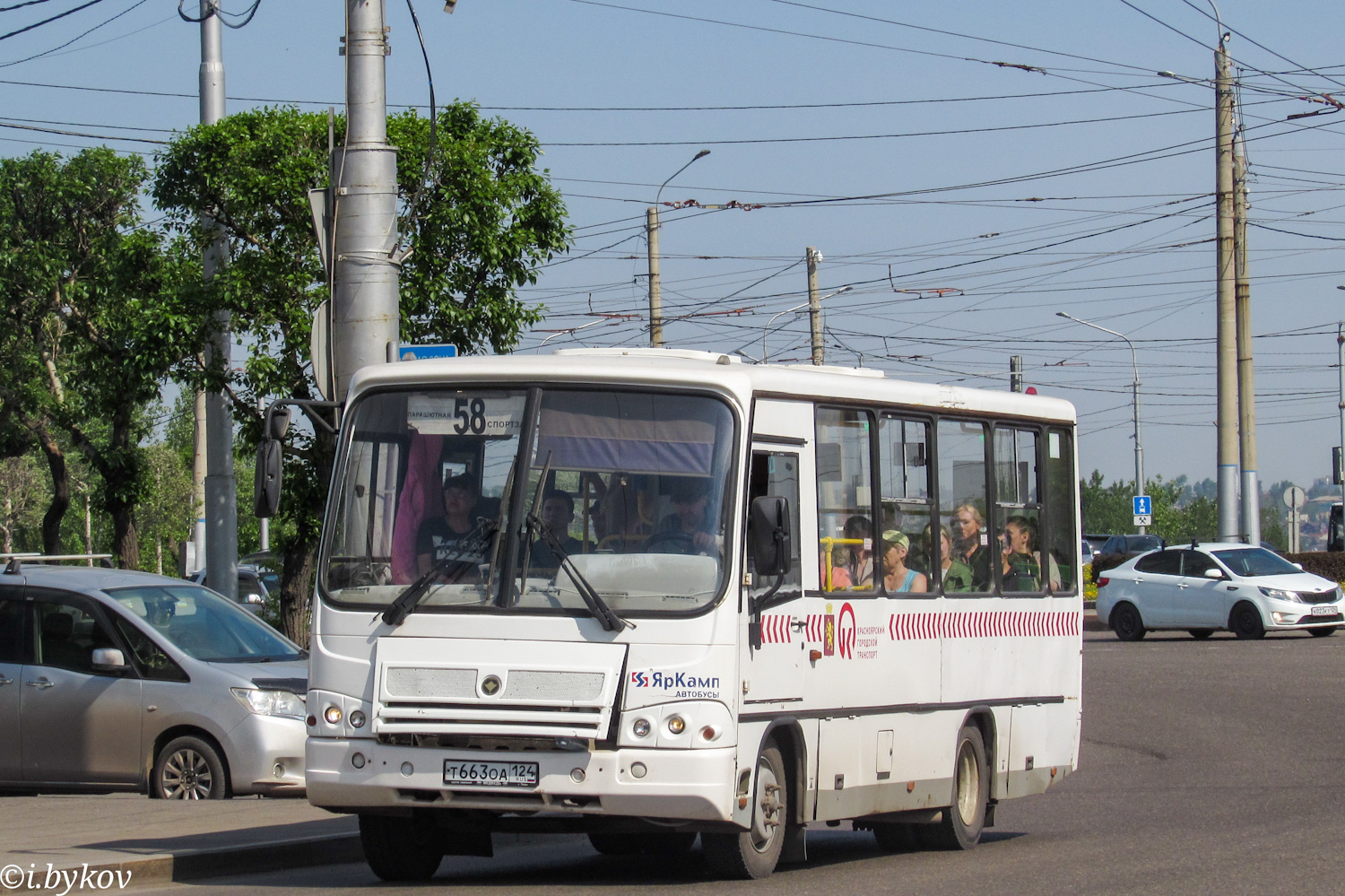 Krasnojarsk, PAZ-320402-05 (32042E, 2R) Nr. Т 663 ОА 124
