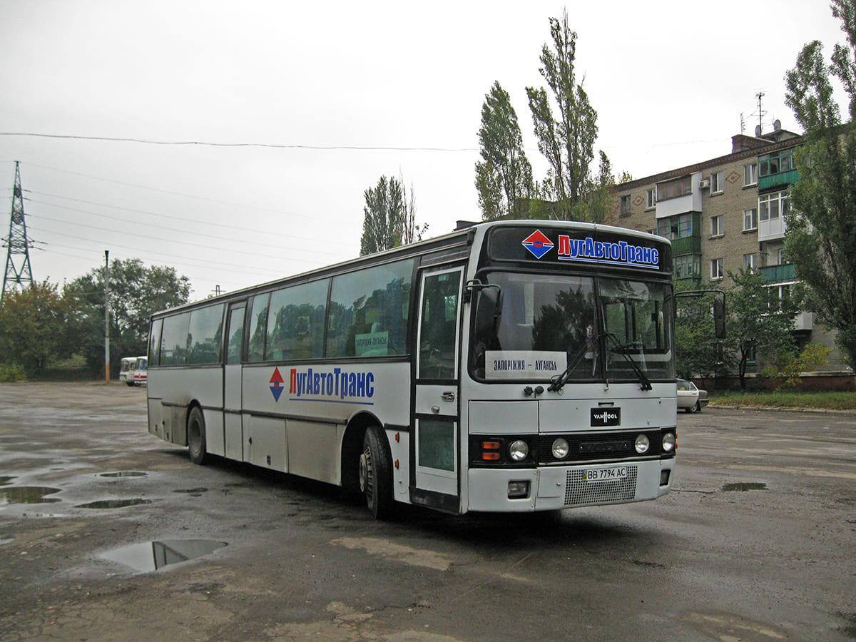 Lugansk, Van Hool T8 Alizée 210 # ВВ 7794 АС