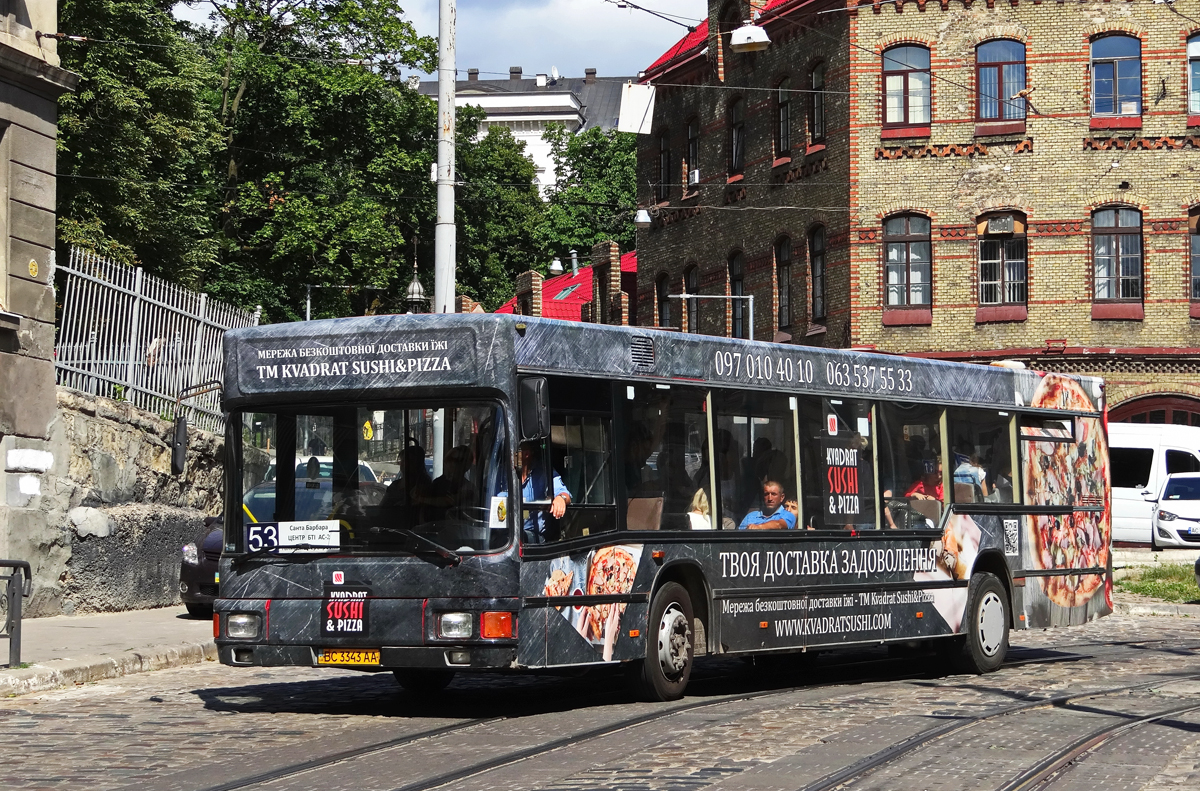 Lviv, MAN A10 NL202 # ВС 3343 АА