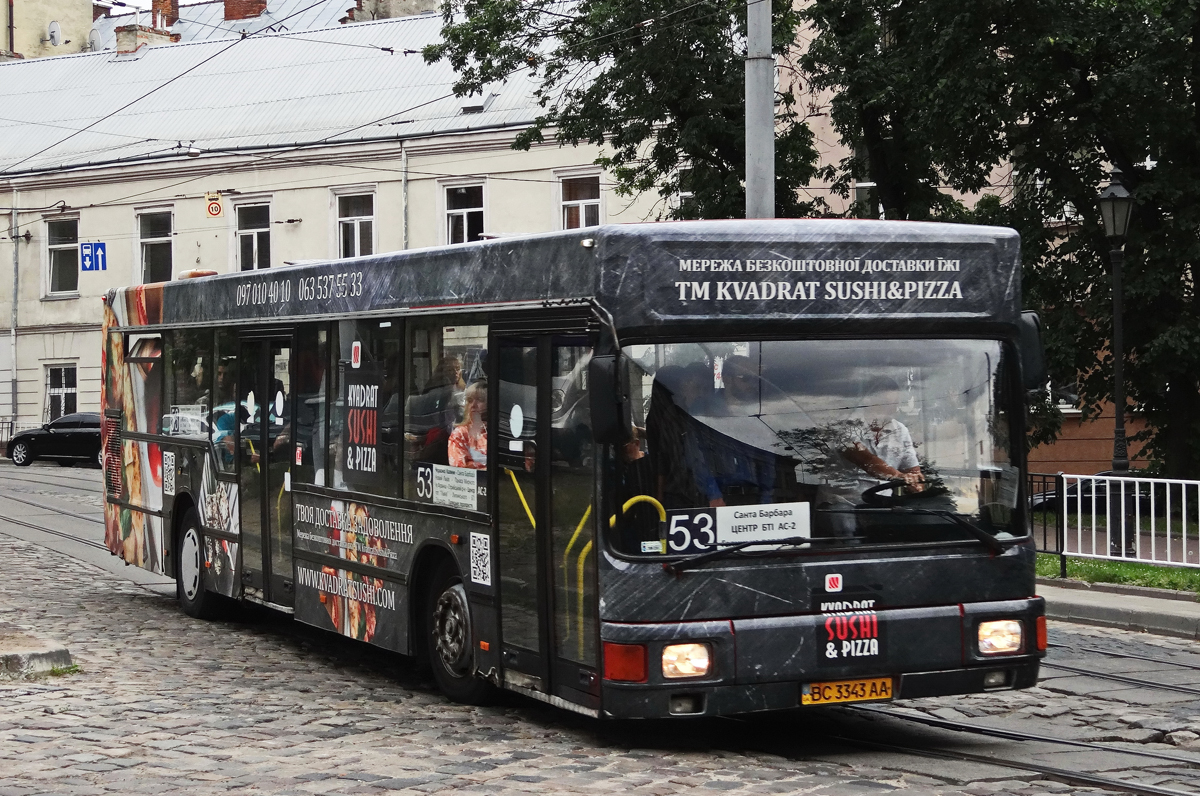 Lviv, MAN A10 NL202 # ВС 3343 АА
