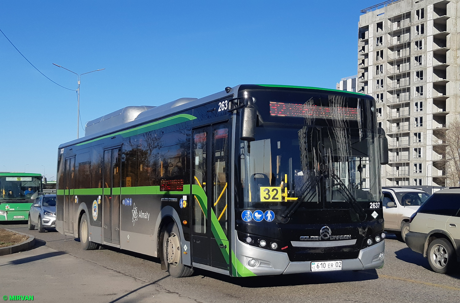 Almaty, Golden Dragon XML6125CN # 2637