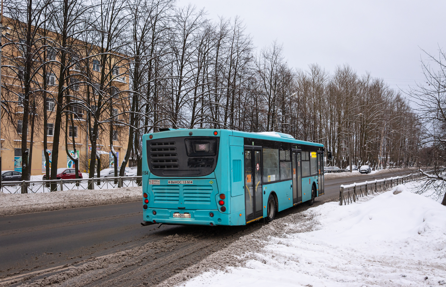 San Pietroburgo, Volgabus-5270.G2 (LNG) # 6154