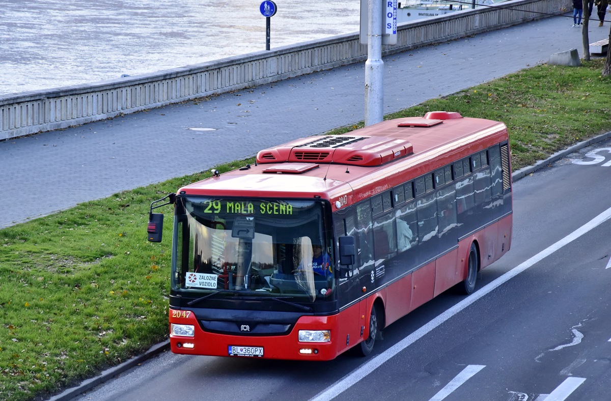 Bratislava, SOR NB 12 # 2047