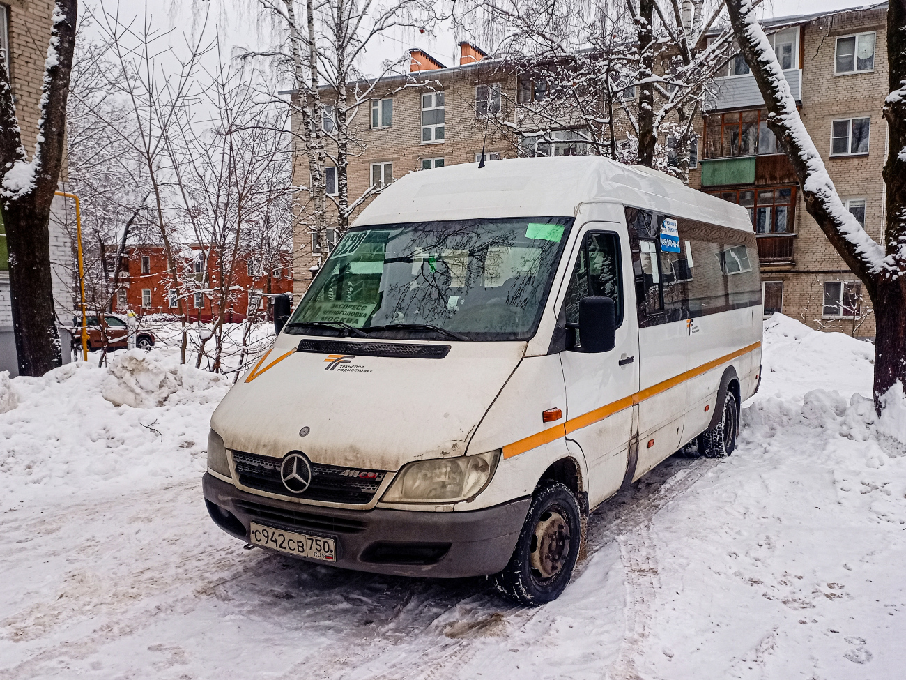 Noginsk, Luidor-223237 (MB Sprinter Classic 411CDI) # С 942 СВ 750