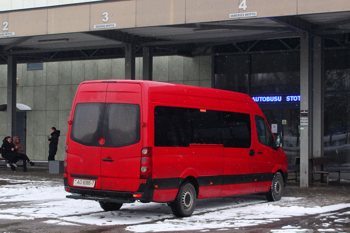 Minsk, Volkswagen Crafter # АО 9386-7