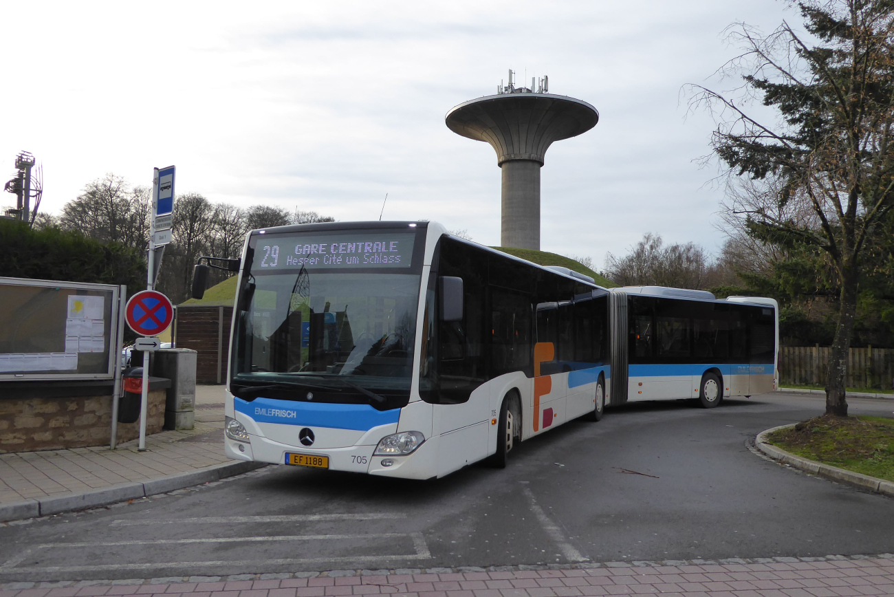 Esch-sur-Alzette, Mercedes-Benz Citaro C2 G # 705