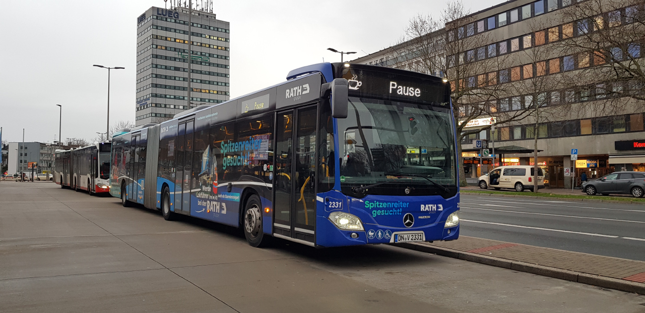 Düren, Mercedes-Benz Citaro C2 G # 2331