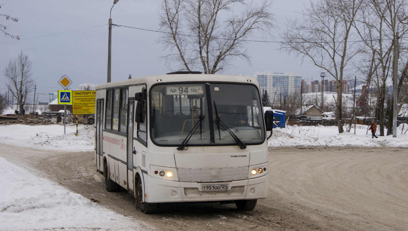 Krasnoyarsk, PAZ-320414-05 "Vector" (3204ER) # Т 951 ОО 124