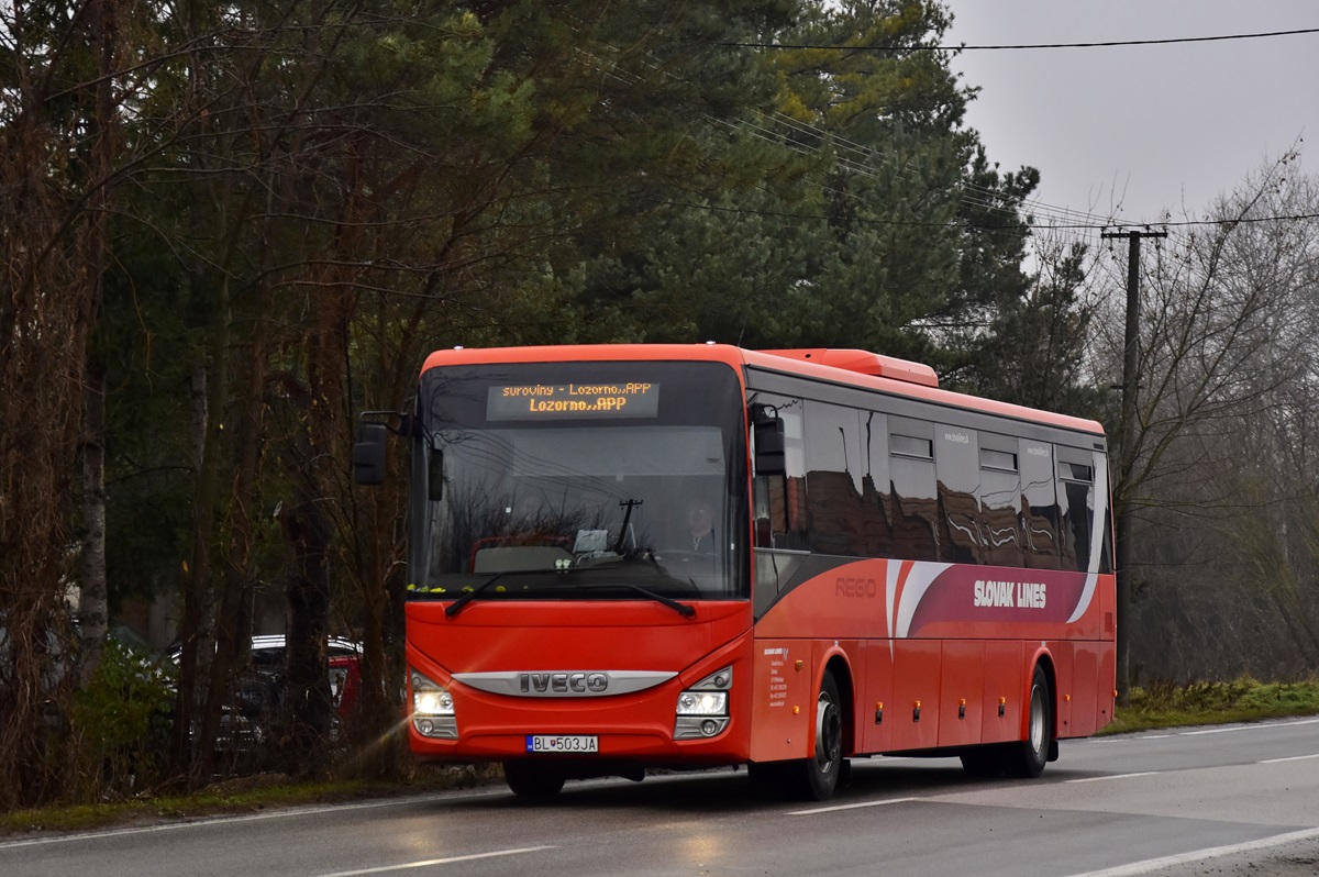 Братислава, IVECO Crossway Line 13M № BL-503JA