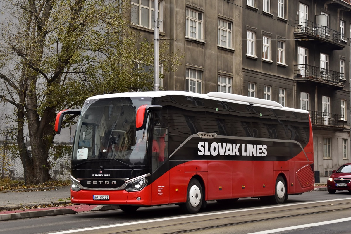 Bratislava, Setra S515HD Facelift č. AA-905EI