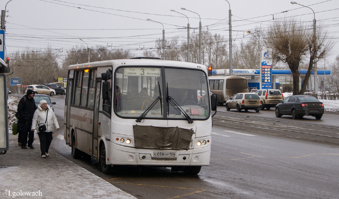 Krasnoyarsk, ПАЗ-320412-05 "Вектор" (CR) # С 058 НР 124