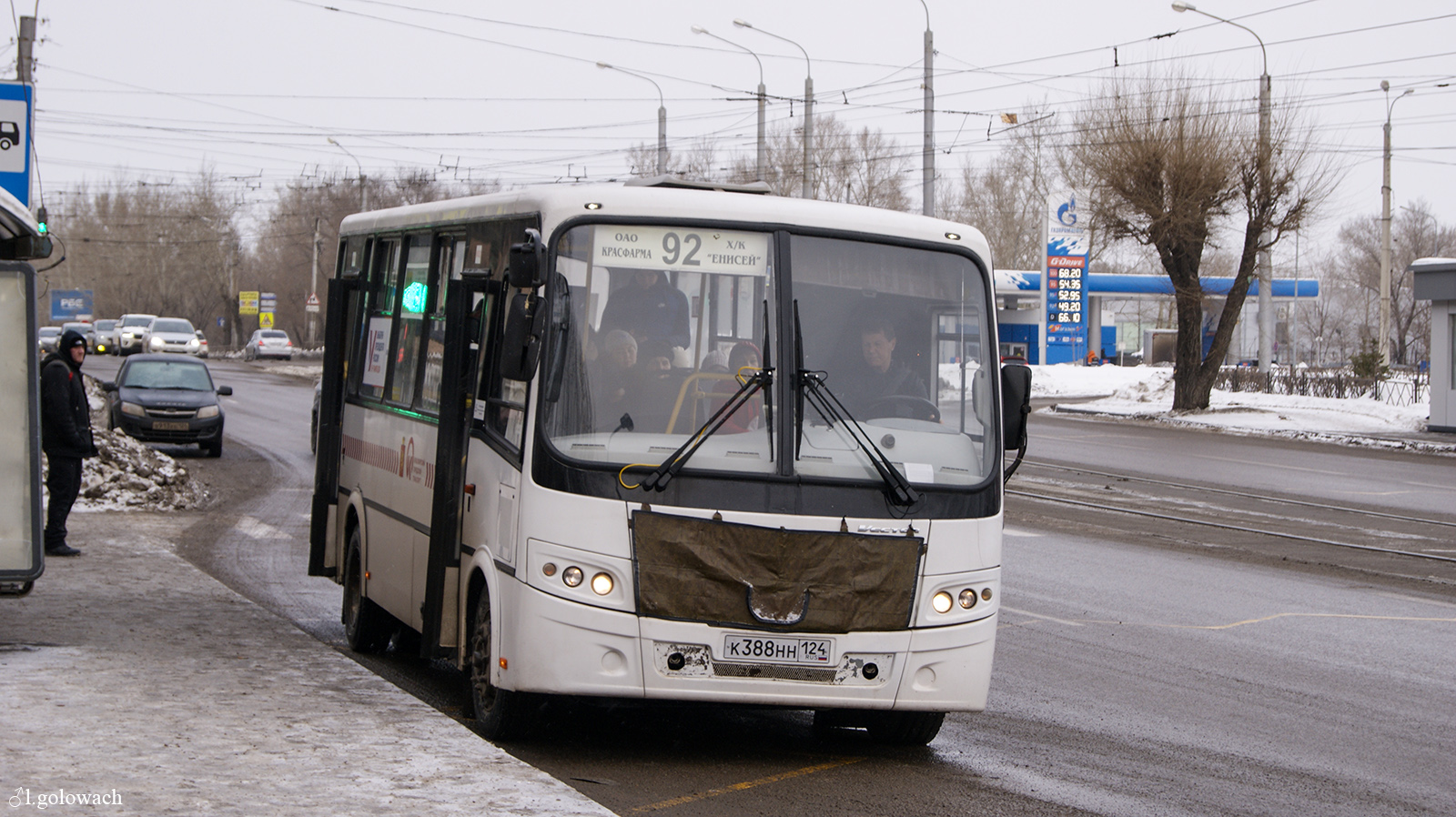 Krasnoyarsk, ПАЗ-320412-05 "Вектор" (CR) # К 388 НН 124