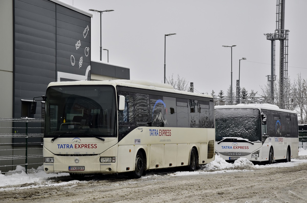 Poprad, Irisbus Arway 12M № 710; Poprad, IVECO Crossway LE Line 10.8M № 725
