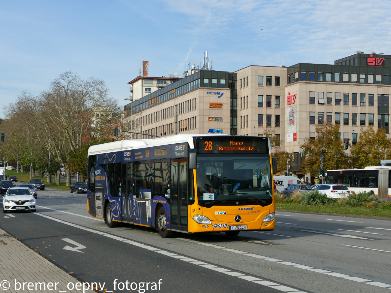 Wiesbaden, Mercedes-Benz Citaro C2 LE # 39