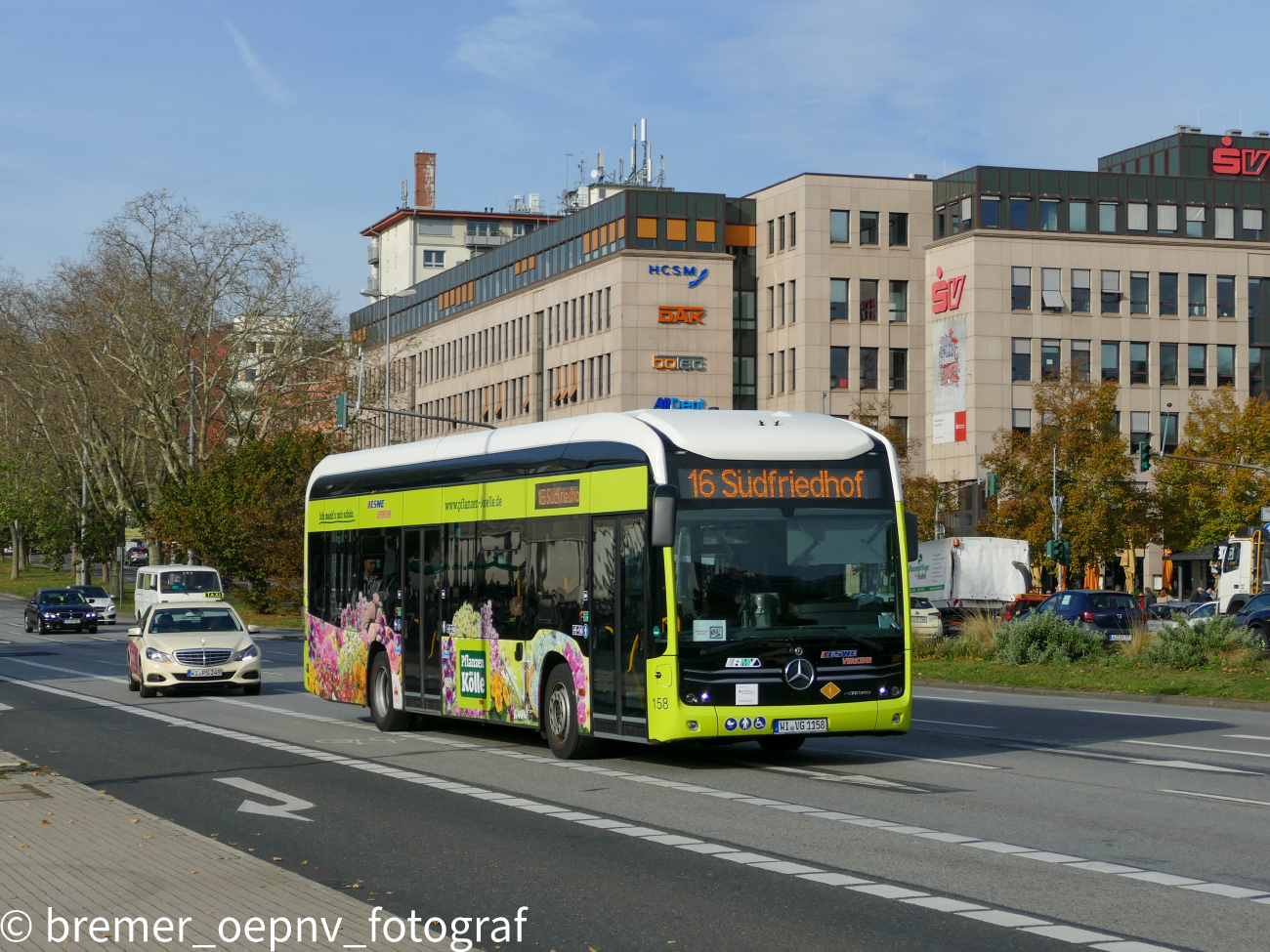 Wiesbaden, Mercedes-Benz eCitaro # 158