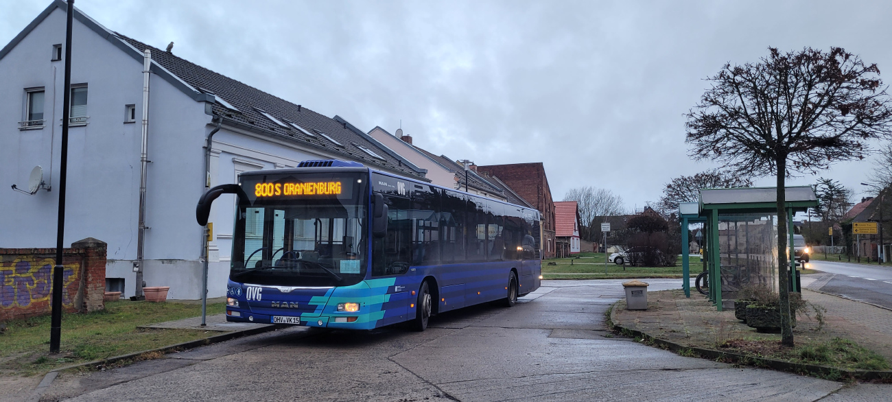 Oranienburg, MAN A37 Lion's City NL293 nr. OHV-VK 15