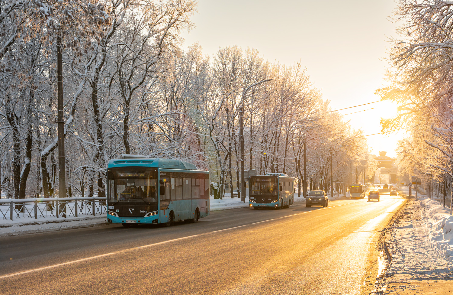 Санкт-Петербург, Volgabus-4298.G4 (CNG) № 10148