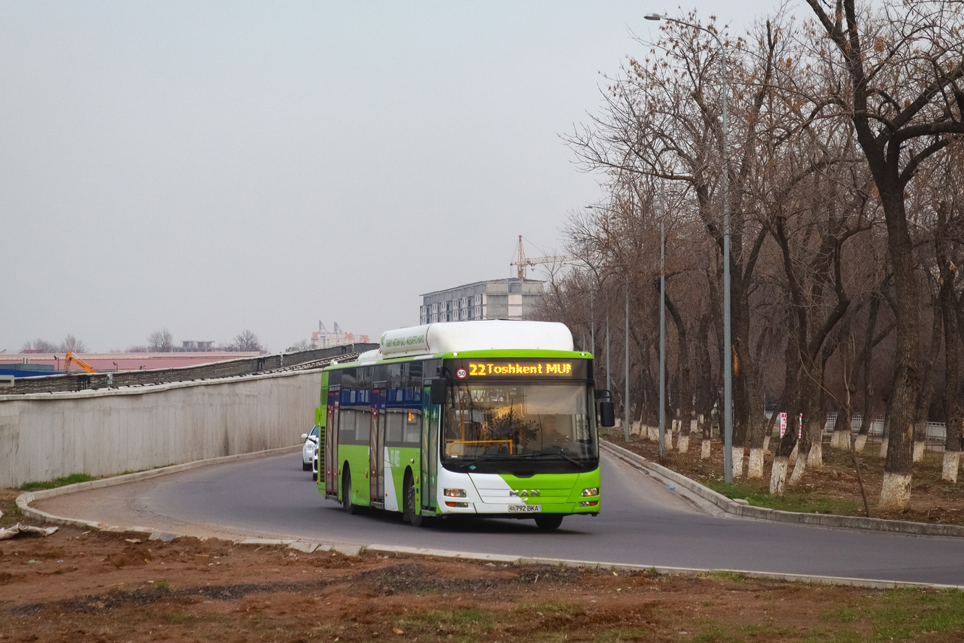 Tashkent, MAN A22 (CNG) # 01485