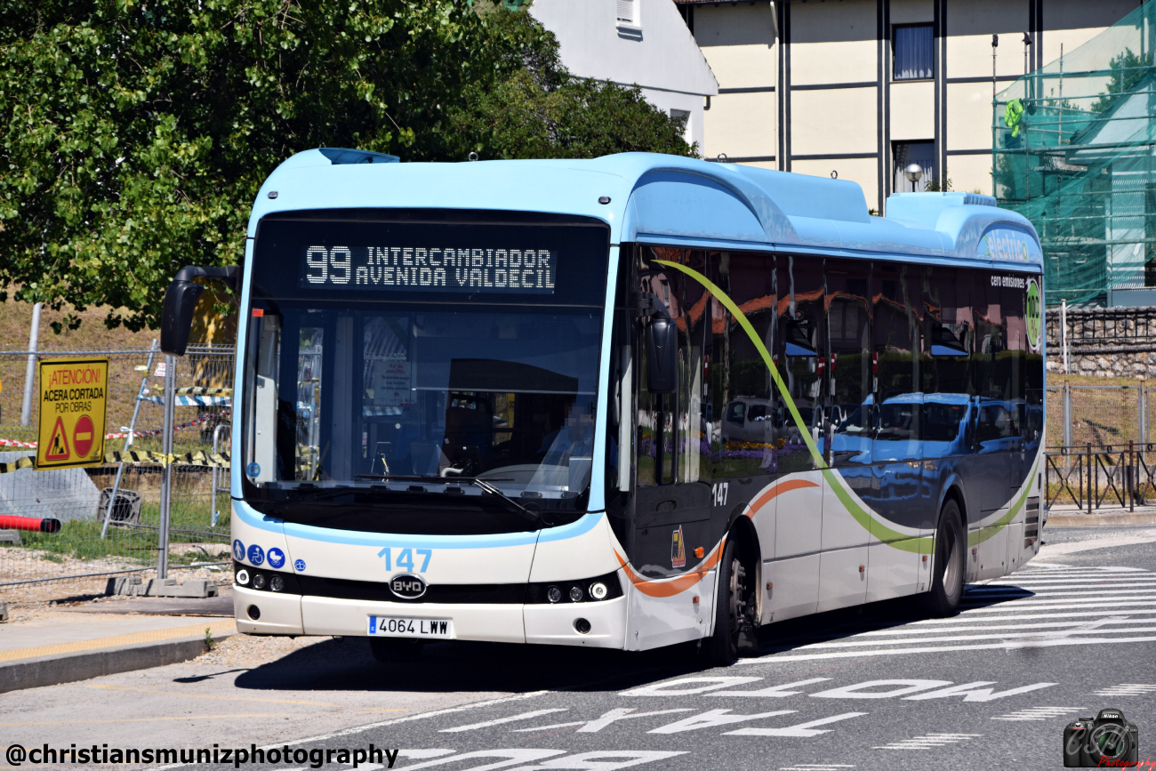 Santander, BYD Ebus-12 Greencity № TUS 147