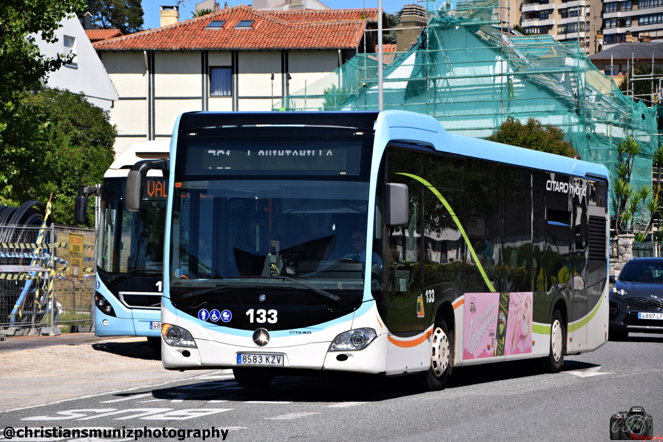 Santander, Mercedes-Benz Citaro C2 Hybrid # TUS 133