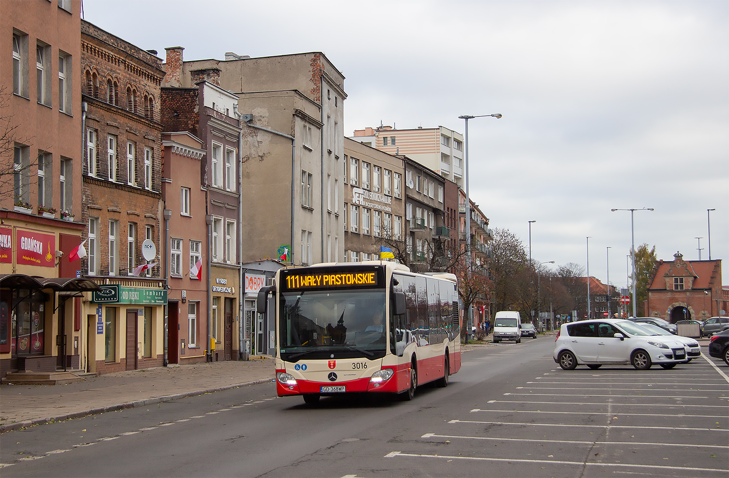 Gdańsk, Mercedes-Benz Citaro C2 # 3016
