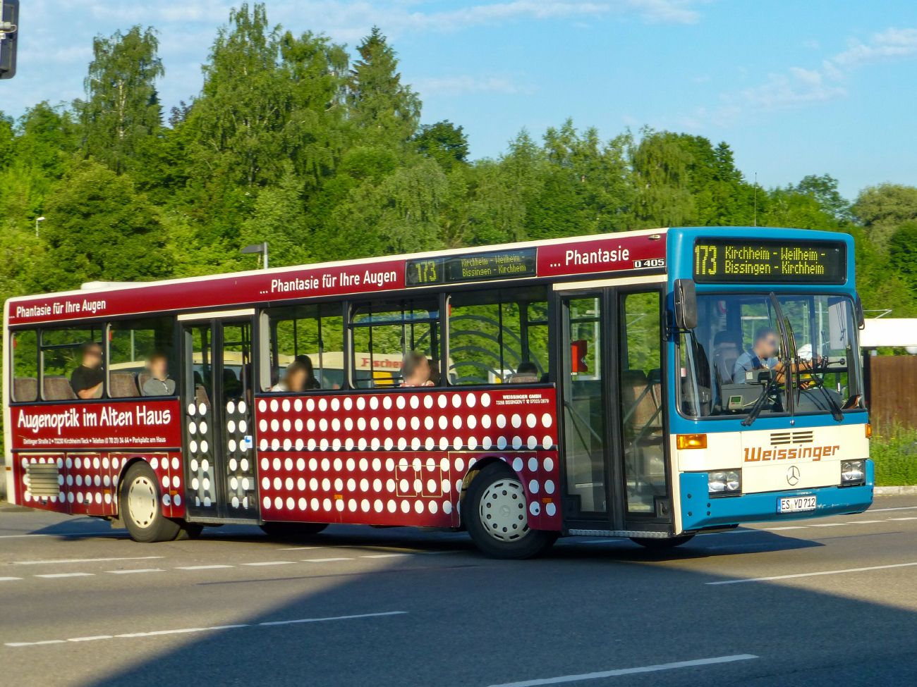 Esslingen am Neckar, Mercedes-Benz O405 # 712