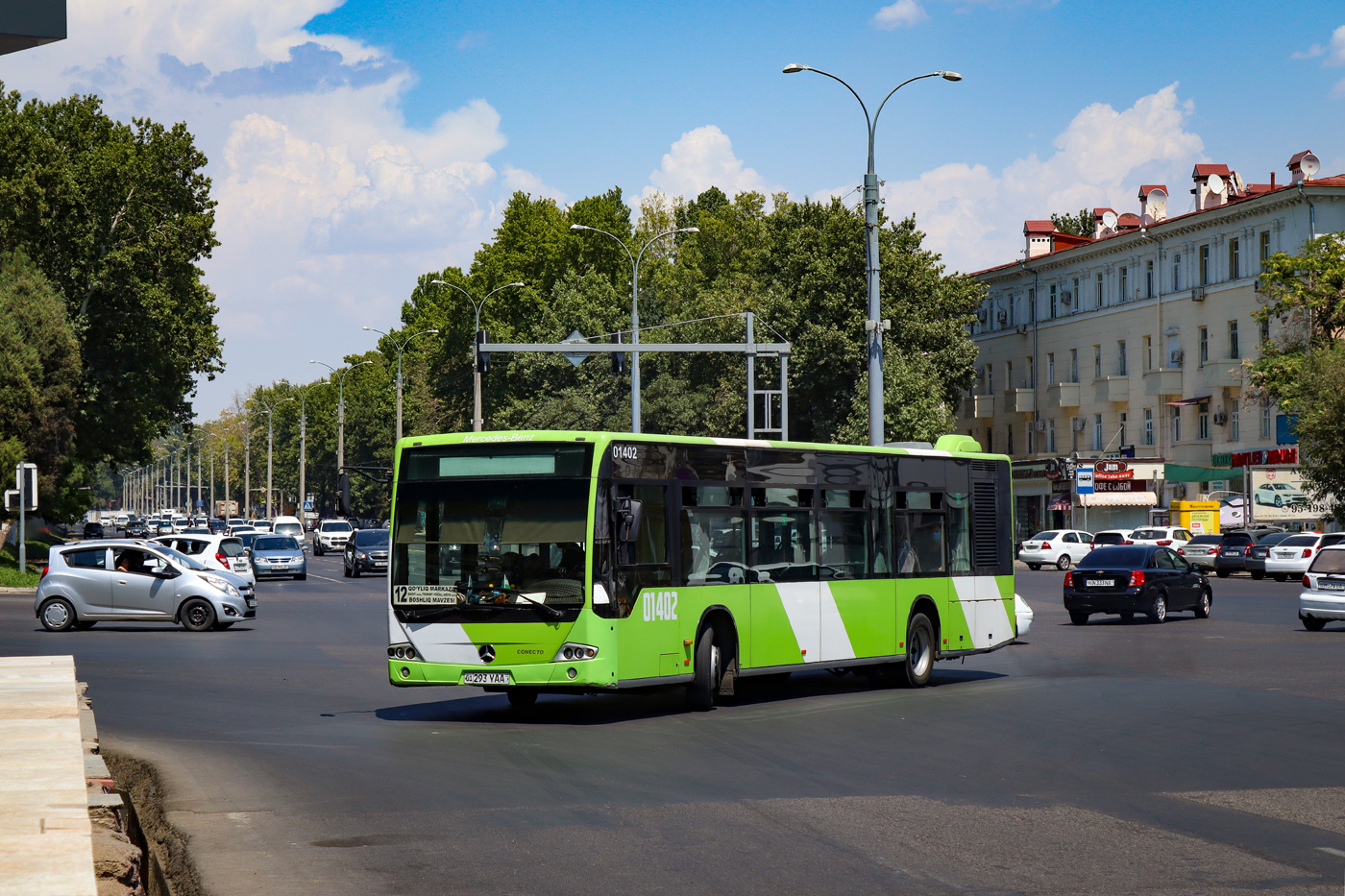 Ташкент, Mercedes-Benz Conecto II № 01402