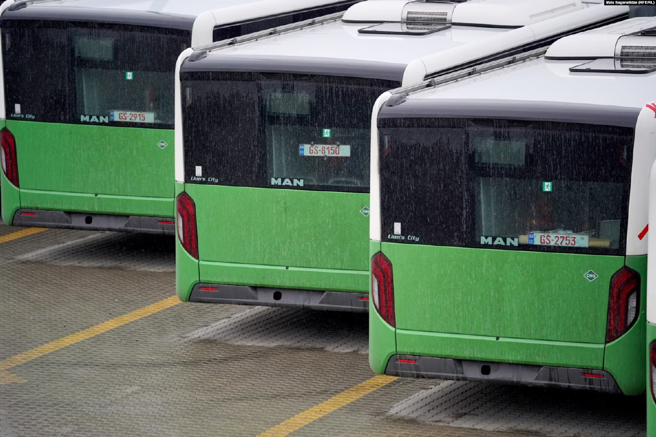 Tbilisi — Новые Автобусы для Тбилиси