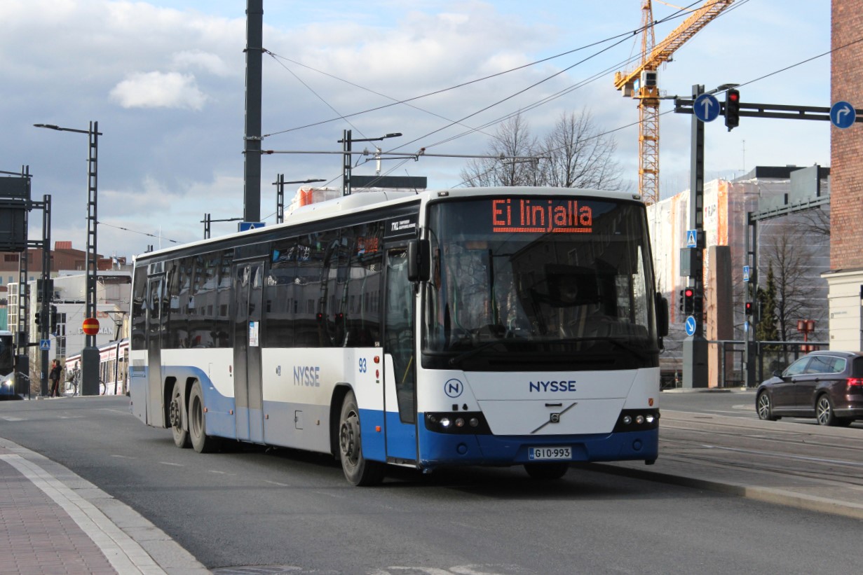 Tampere, Volvo 8700LE č. 93