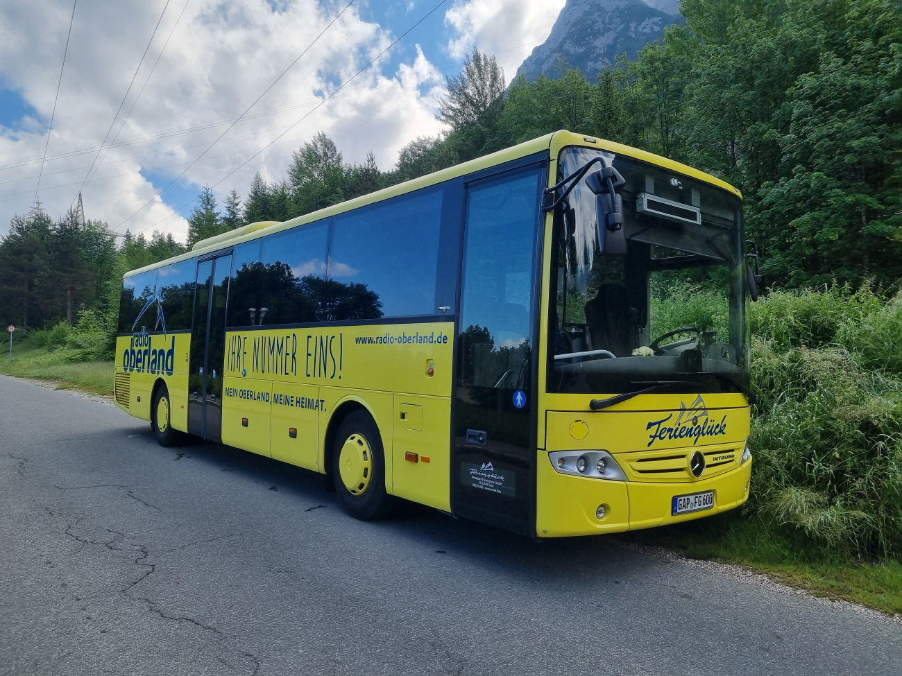 Garmisch-Partenkirchen, Mercedes-Benz Intouro II # GAP-FG 600