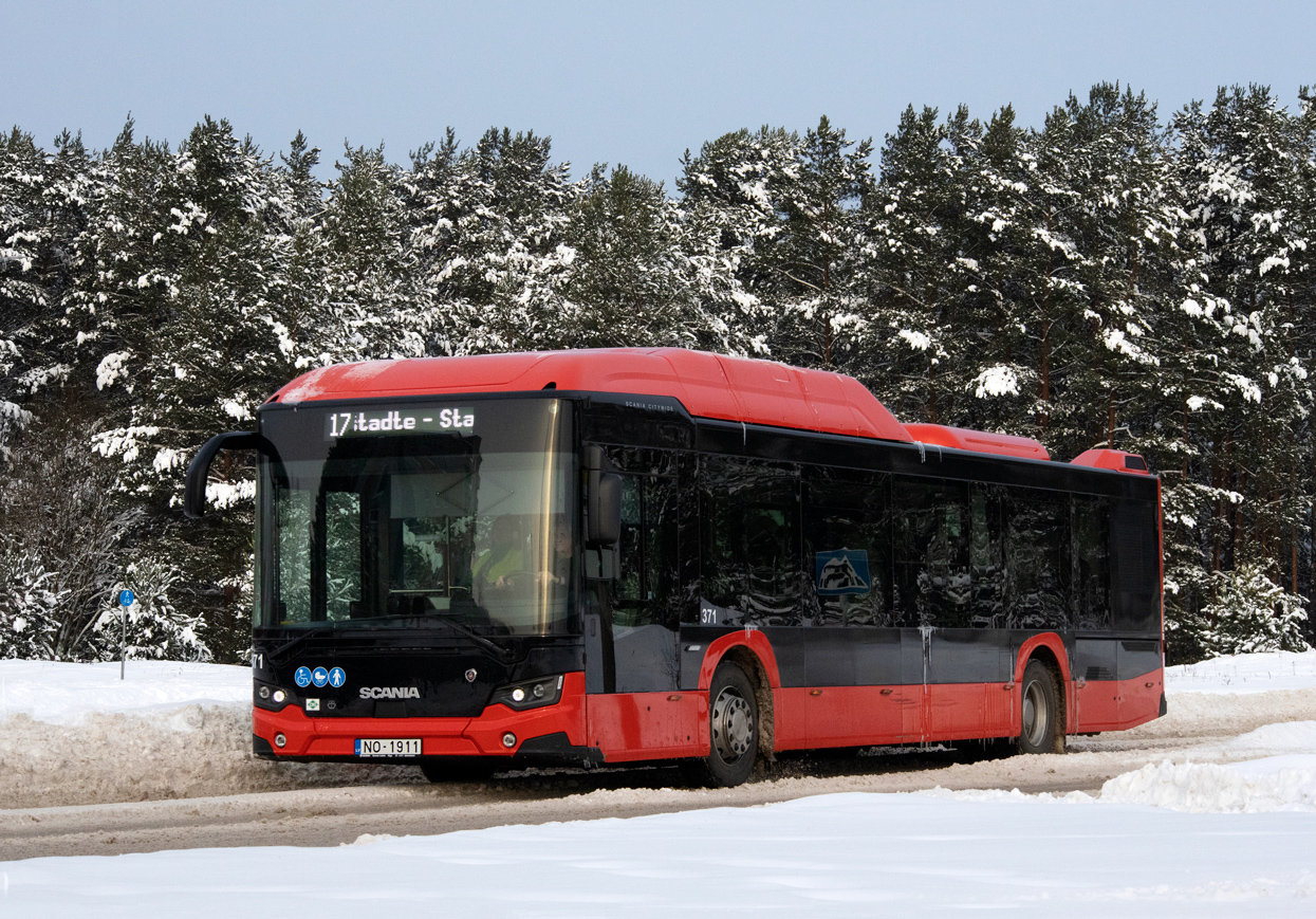 Daugavpils, Scania Citywide LF II 12M CNG # 371