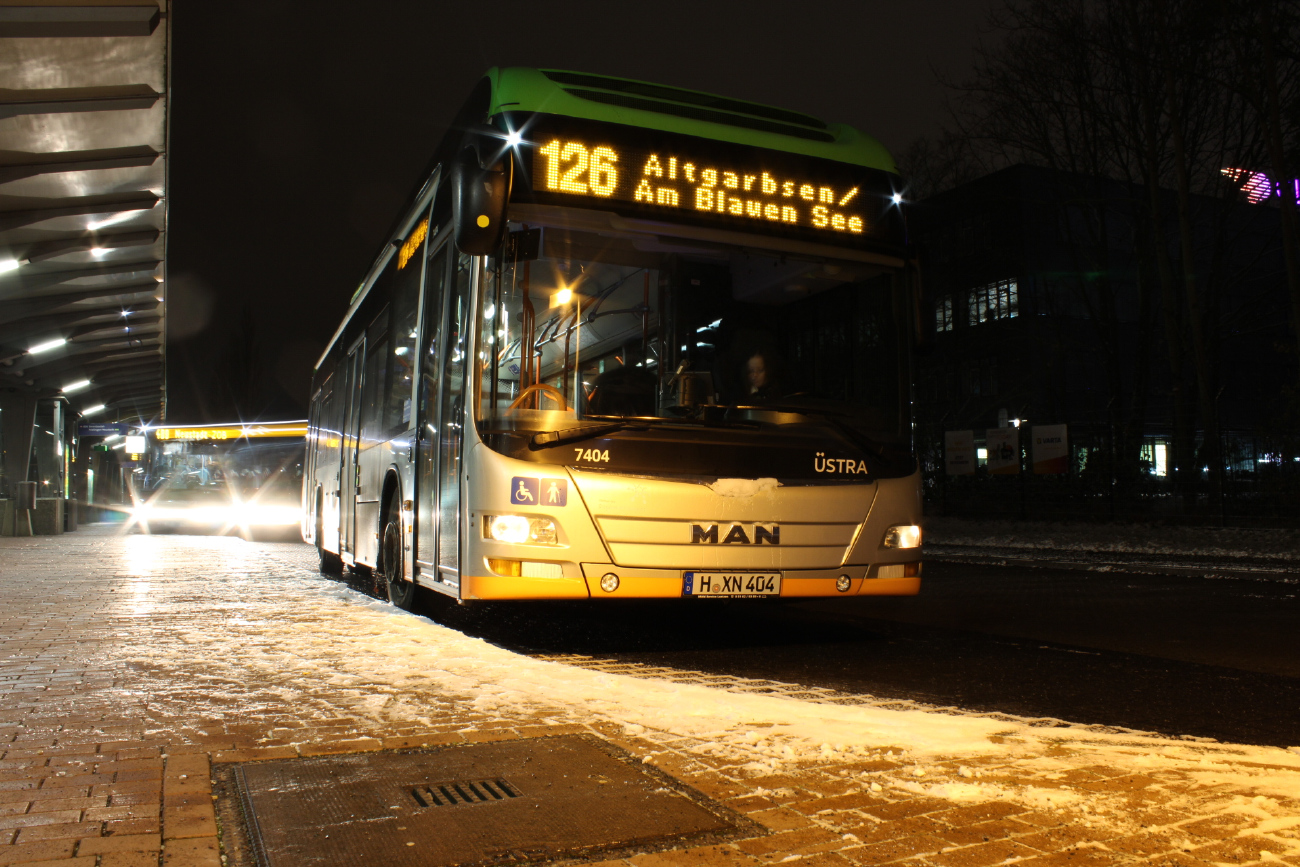 Hannover, MAN A37 Lion's City NL253 Hybrid # 7404