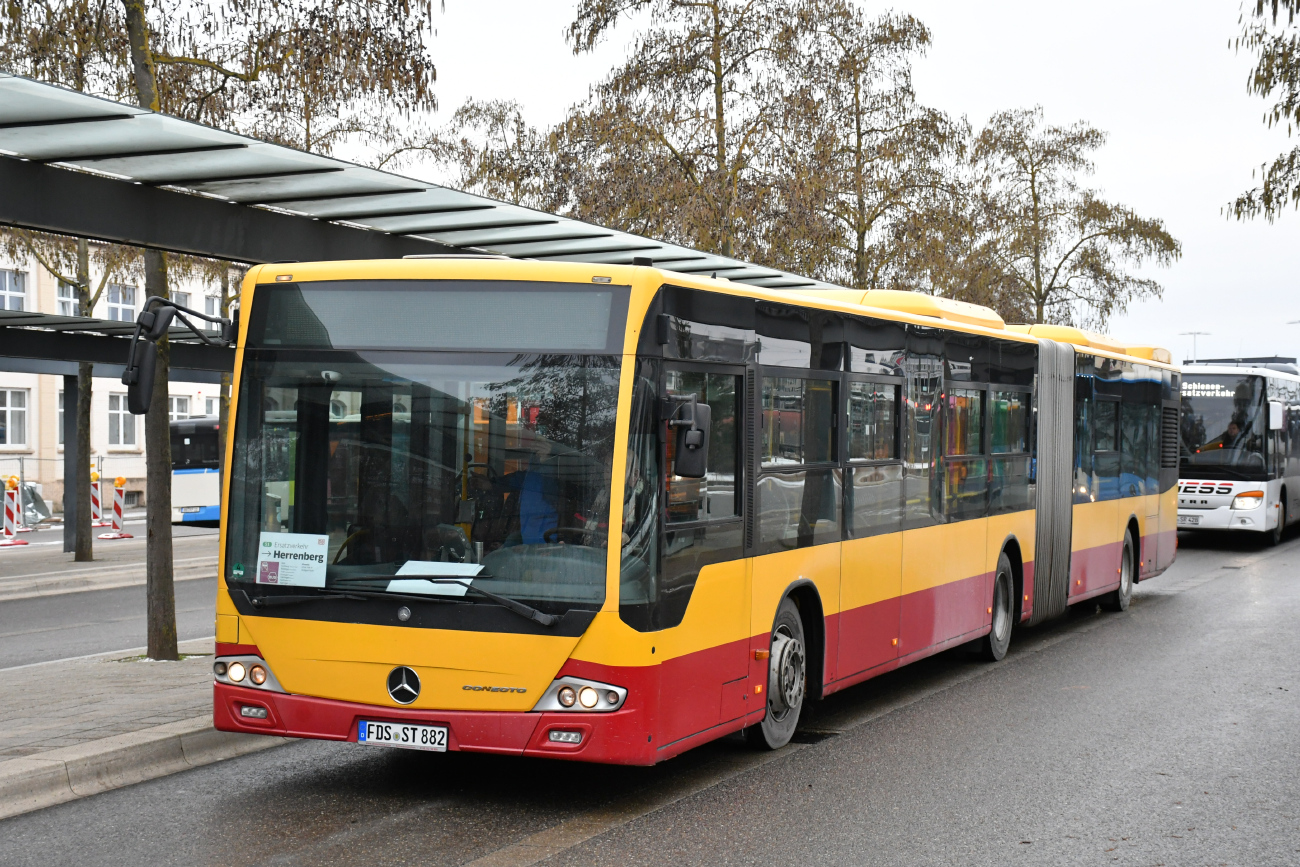 Freudenstadt, Mercedes-Benz Conecto II G nr. FDS-ST 882; Stuttgart — EV Digitaler Knoten Stuttgart — 2024; Böblingen — SEV (Stuttgart -) Böblingen — Singen (Gäubahn)