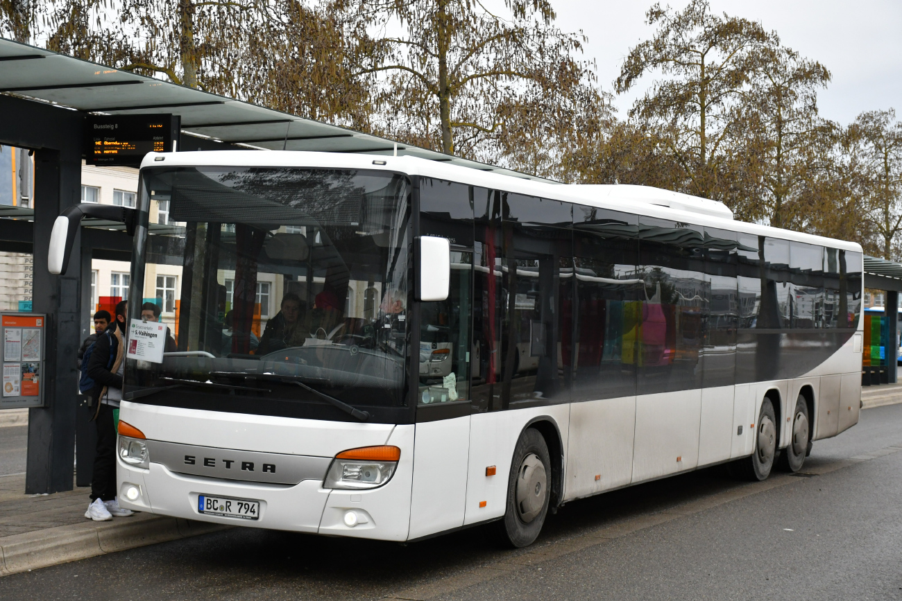 Biberach an der Riß, Setra S418LE business # BC-R 794; Stuttgart — EV Digitaler Knoten Stuttgart — 2024; Böblingen — SEV (Stuttgart -) Böblingen — Singen (Gäubahn)