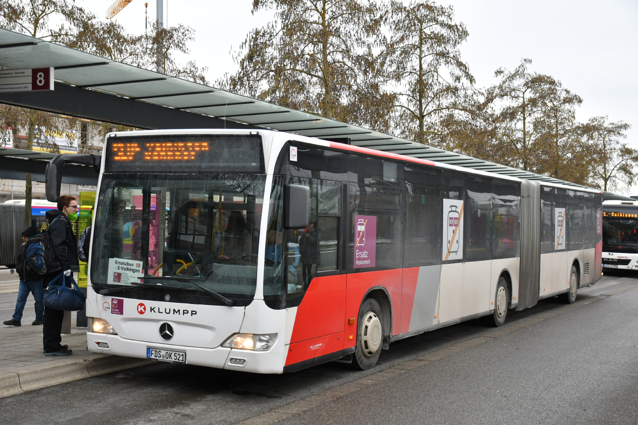 Freudenstadt, Mercedes-Benz O530 Citaro Facelift G # FDS-OK 521; Stuttgart — EV Digitaler Knoten Stuttgart — 2024; Böblingen — SEV (Stuttgart -) Böblingen — Singen (Gäubahn)