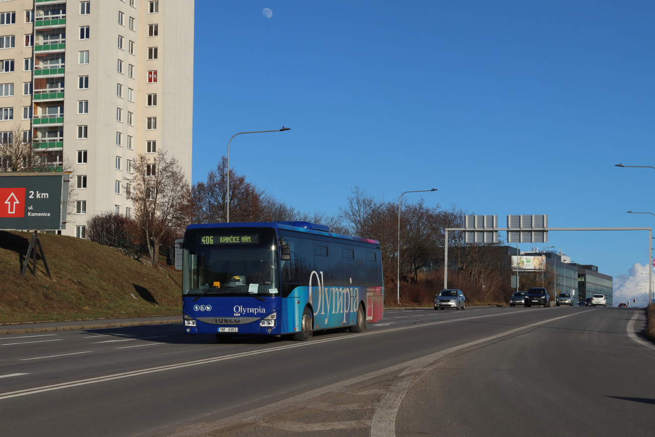 Brno-venkov, IVECO Crossway LE Line 12M # 1BF 6953