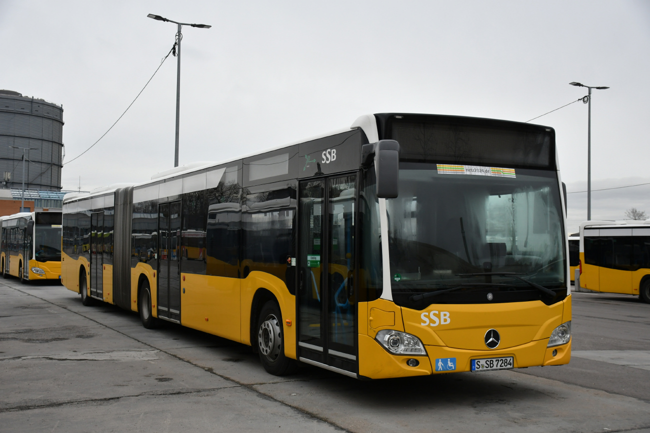 Stuttgart, Mercedes-Benz Citaro C2 G № 7284