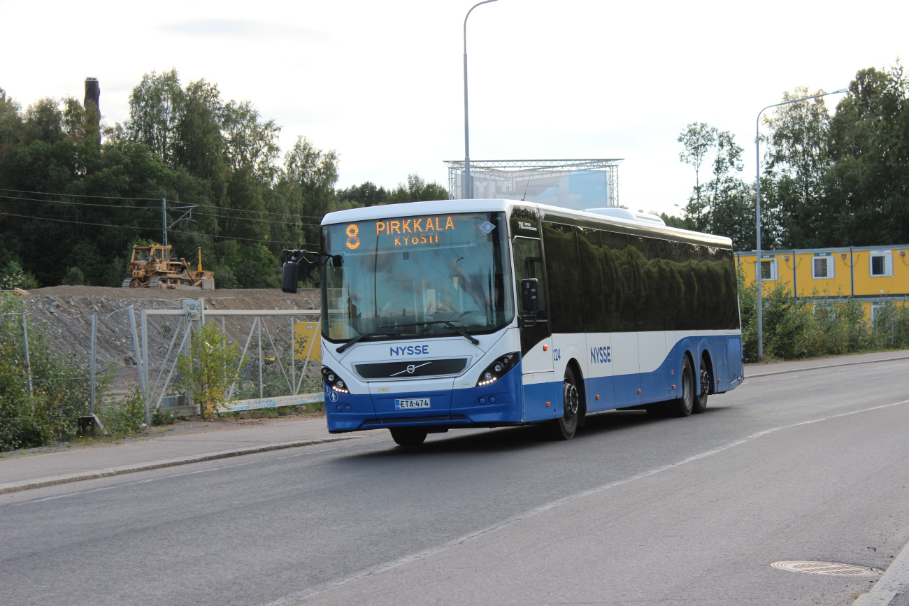 Tampere, Volvo 8900LE 14.8M # 124