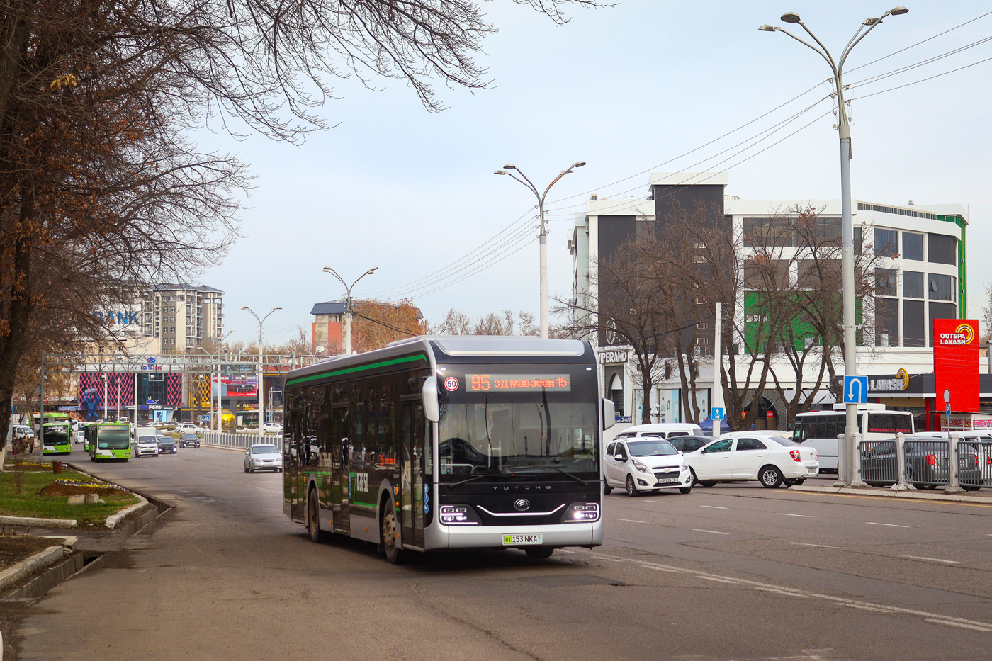 Tashkent, Yutong ZK6126BEVG # 02650